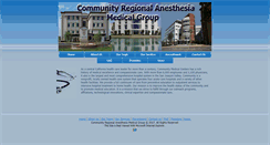 Desktop Screenshot of communityanesthesia.net